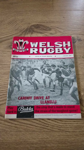'Welsh Rugby' Magazine : January 1972