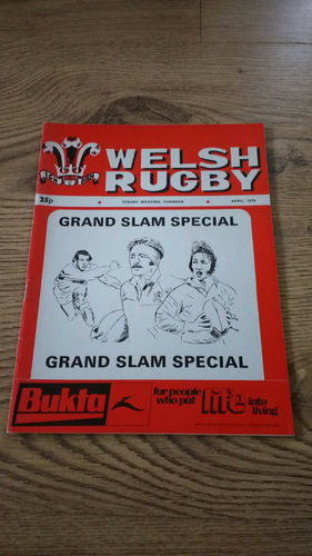 'Welsh Rugby' Magazine : April 1976