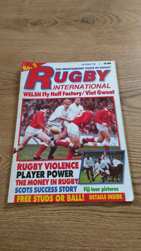 'Rugby International' Magazine : December 1985