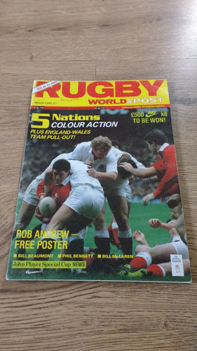 'Rugby World & Post' : March 1986
