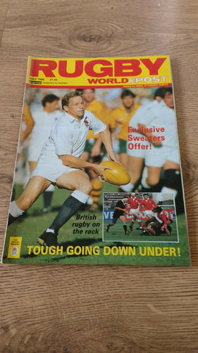 'Rugby World & Post' Magazine : July 1988