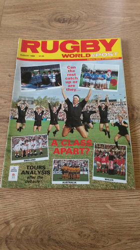 'Rugby World & Post' Magazine : August 1988