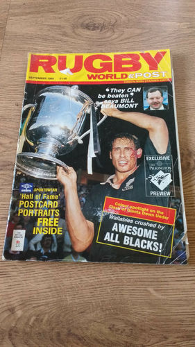 'Rugby World & Post' Magazine : September 1988