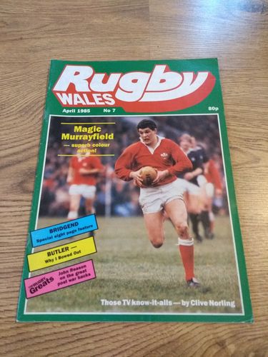 'Rugby Wales' Magazine : April 1985