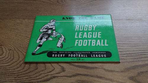 Know The Game 3rd Edition 1957 Rugby League Handbook