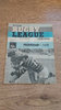 'The Rugby League News' Magazine (New South Wales) Vol 51 No 10 :  4 April 1970