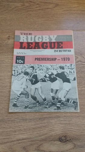 'The Rugby League News' Magazine (New South Wales) Vol 51 No 11 : 11 April 1970