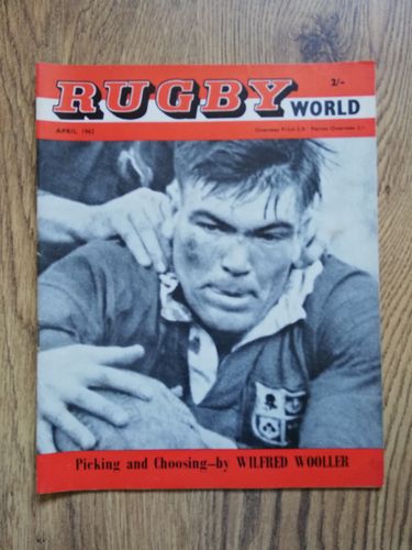 'Rugby World' Volume 2 Number 4 ; April 1962 Magazine