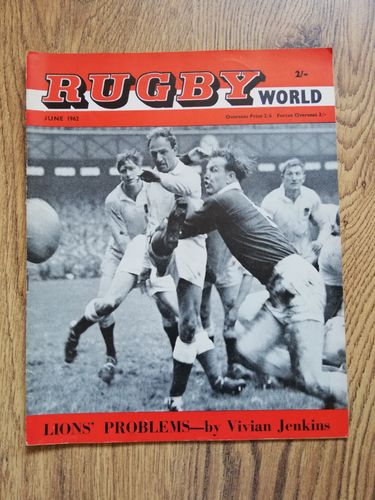 'Rugby World' Volume 2 Number 6 : June 1962 Magazine
