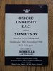 Oxford University v Stanley's XV 1998