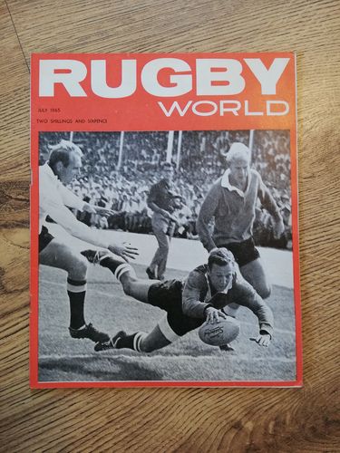 'Rugby World' Volume 5 Number 7 : July 1965 Magazine