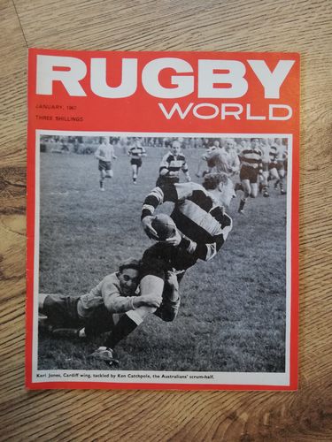 'Rugby World' Volume 7 Number 1 : January 1967 Magazine