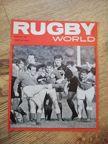 'Rugby World' Volume 7 Number 2 : February 1967 Magazine