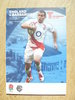 England v Barbarians 2009 Rugby Programme