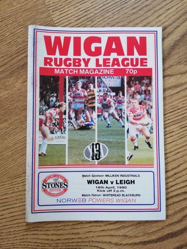 Wigan v Leigh Apr 1990