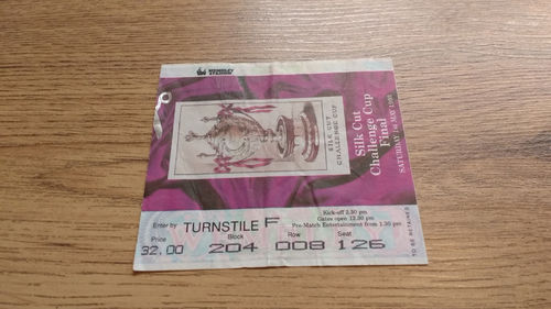 Wigan v Widnes 1993 Challenge Cup Final Rugby League Ticket