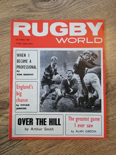 'Rugby World' Volume 7 Number 10 : October 1967 Magazine