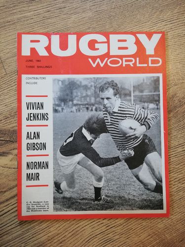 'Rugby World' Volume 8 Number 6 : June 1968 Magazine