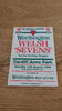 Welsh Sevens Snelling Trophy 1994 Rugby Programme