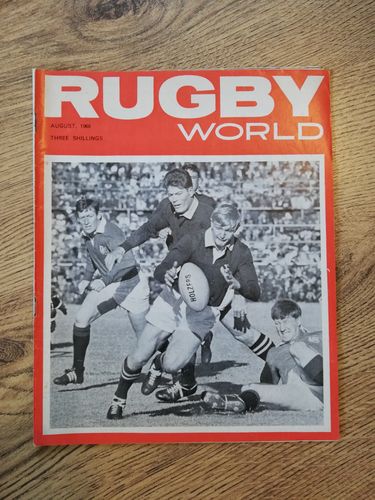 'Rugby World' Volume 8 Number 8 : August 1968 Magazine