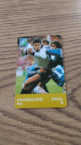 Rugby World Cup 1995 Pool D R6 Used Phonecard