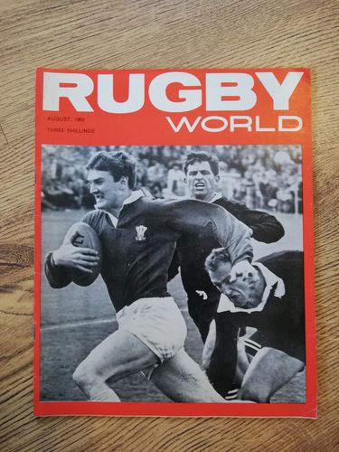 'Rugby World' Volume 9 Number 8 : August 1969 Magazine