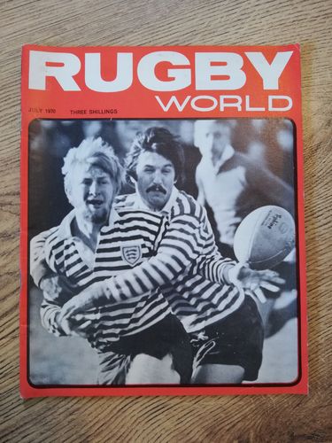 'Rugby World' Volume 10 Number 7 : July 1970 Magazine
