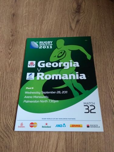 Georgia v Romania 2011