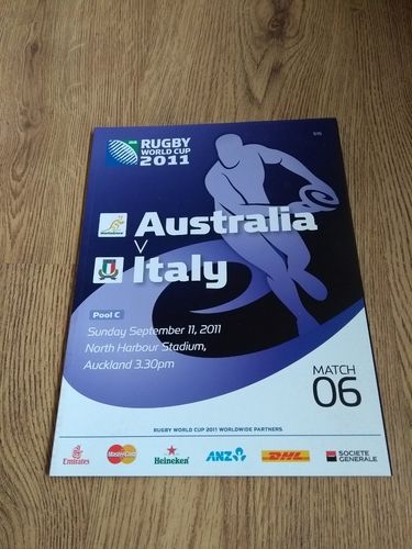 Australia v Italy 2011