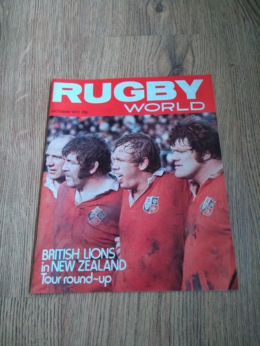 'Rugby World' Volume 17 Number 10 : October 1977 Magazine