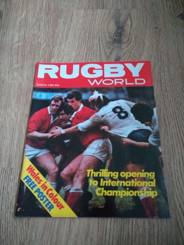 'Rugby World' Volume 20 Number 3 : March 1980 Magazine