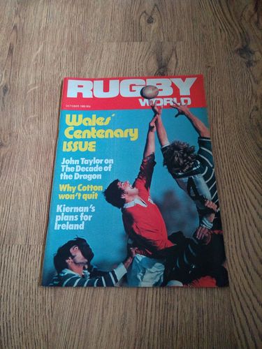 'Rugby World' Volume 20 Number 9 : October 1980 Magazine