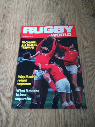 'Rugby World' Volume 20 Number 11 : December 1980 Magazine