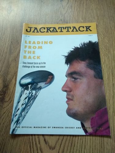 ' Jackattack ' Issue 1 1994 Swansea Rugby Cricket & Hockey Magazine