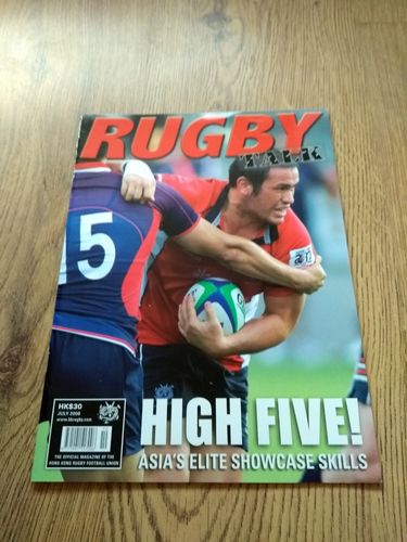'Rugby Talk' July 2008 Hong Kong Rugby Magazine