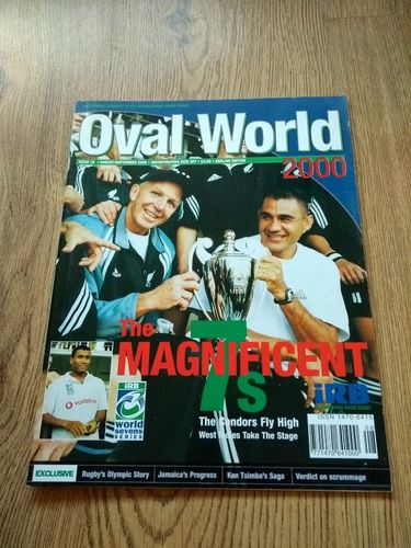 'Oval World' Issue 16 : August / September 2000 Rugby Magazine
