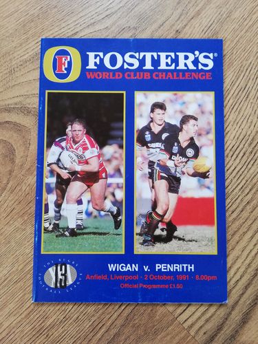 Wigan v Penrith 1991 World Club Challenge