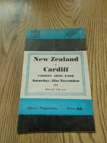 Cardiff v New Zealand 1953