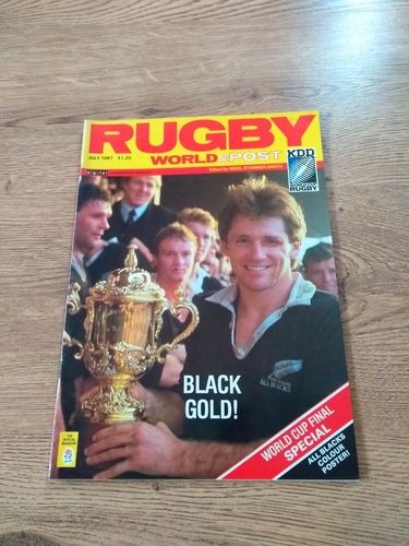 ' Rugby World & Post ' July 1987 Magazine