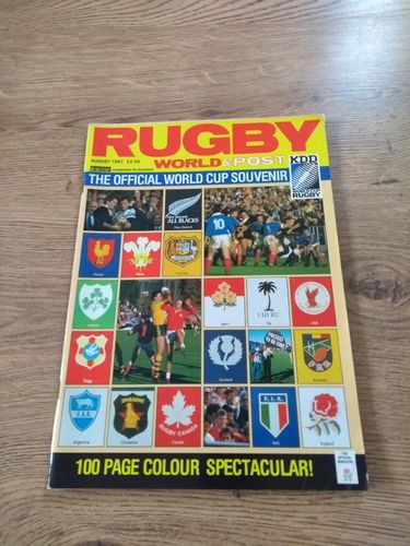 ' Rugby World & Post ' August 1987 Magazine