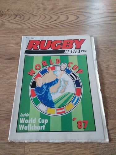' Rugby News ' June 1987 Rugby Magazine