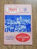 Wakefield v York Feb 1961 Challenge Cup RL Programme