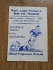 Wakefield v Castleford 1968 BBC2 Floodlit Competition RL Programme