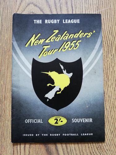 New Zealand 1955 Rugby League Tour Brochure