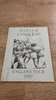 Baylor Strikers (Texas USA) Tour to England 1980 Brochure