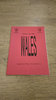 Ascrum (Amsterdam) Tour to Wales 1993 Rugby Brochure
