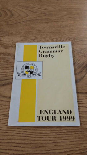 Townsville Grammer School (Aus) Tour to England 1999 Brochure