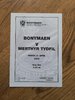 Bonymaen v Merthyr Tydfil Apr 2002 Rugby Programme