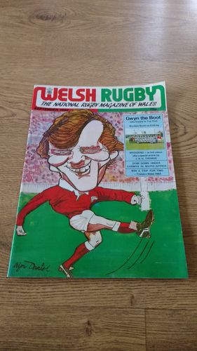 'Welsh Rugby' September 1982 Magazine