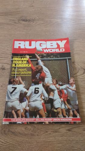 'Rugby World' July 1982 Magazine